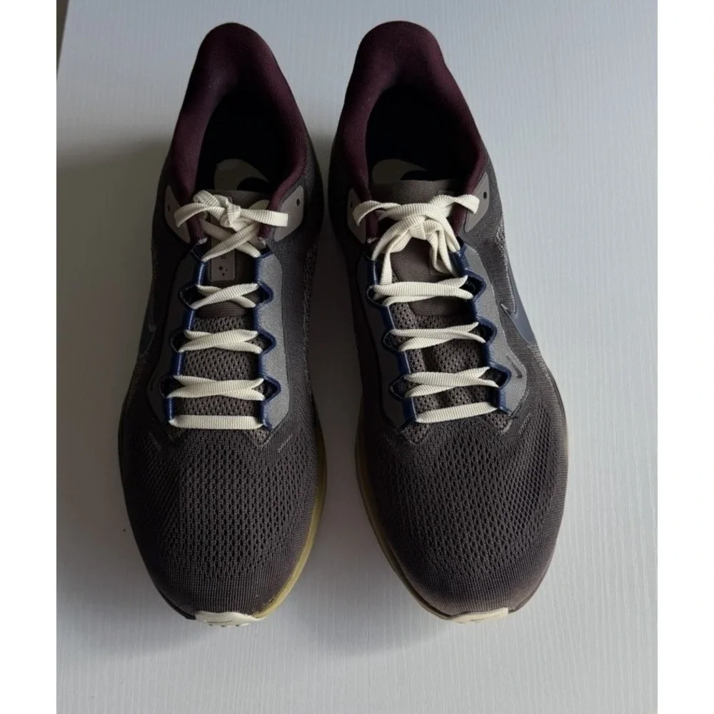 Nike Air Zoom Pegasus 37 Men's Size 9 Brown Burgundy Running Shoes BQ9647-200 - Picture 4 of 13